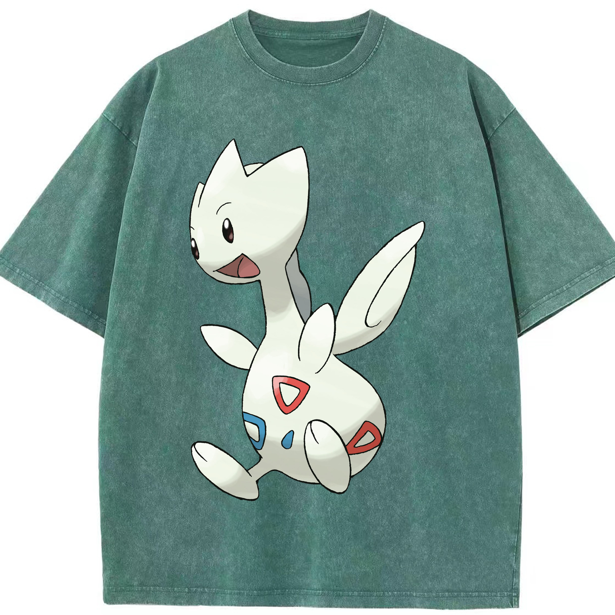 （画像用） ポケットモンスター Pokémon 綿100% ヴィンテージ風 半袖Tシャツ（フロントプリント）